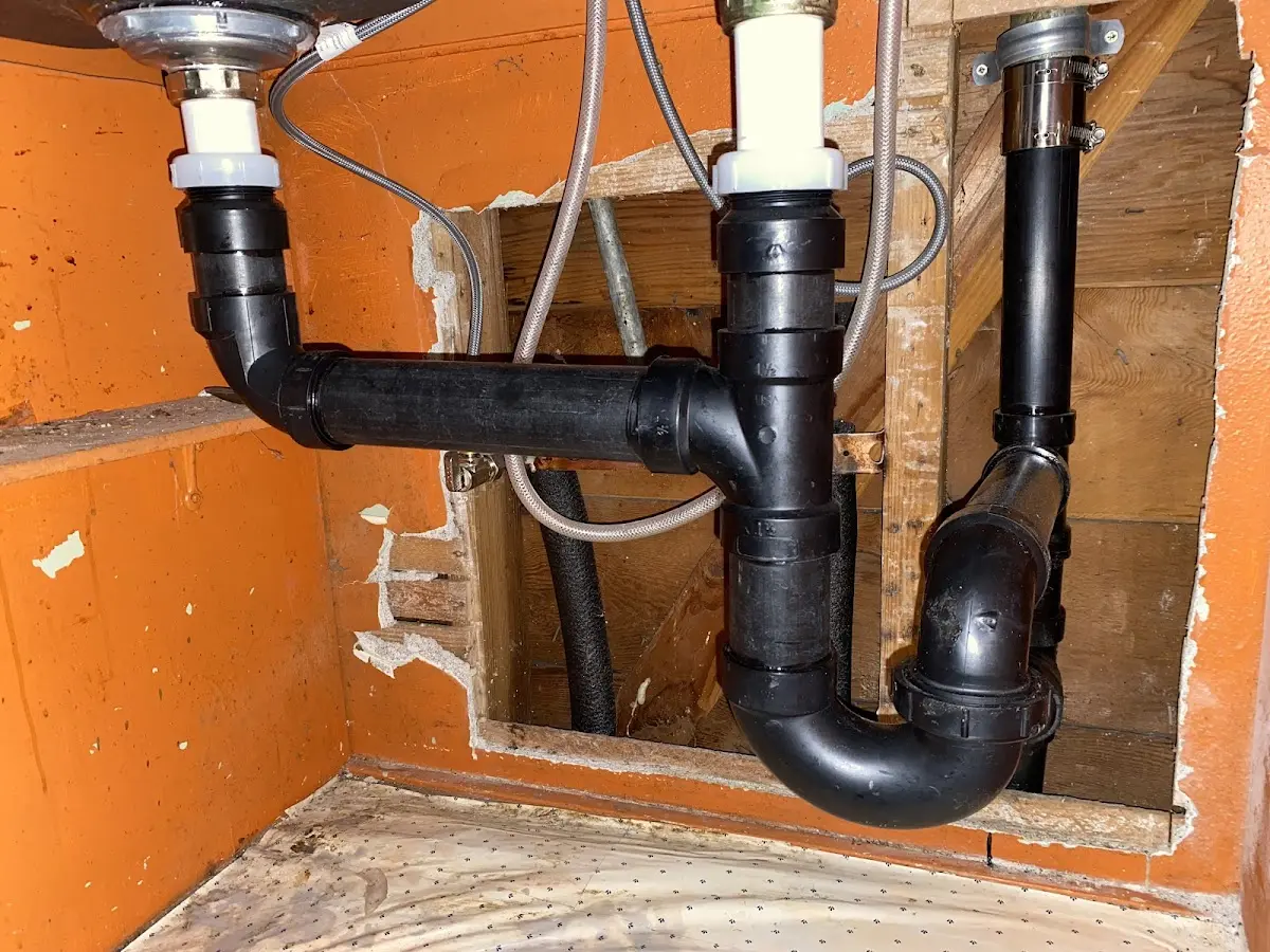 Professional Pipe Bursting equipment and tools on the job in Crestline